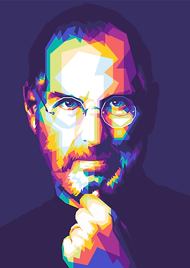 Steve Jobs Pop Art