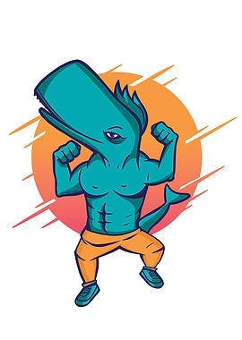 Muscular Whale