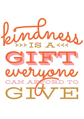 Cute Kindness Matters Gift