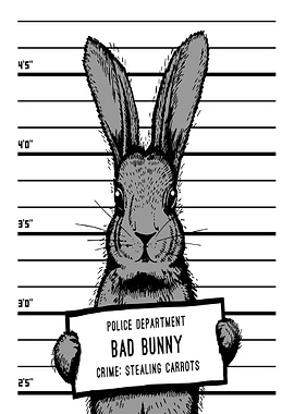 Rabbit Mugshot