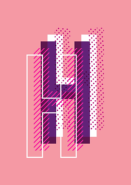 Pink H