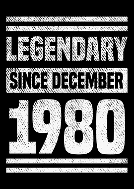 Born December 1980