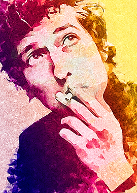 bob dylan abstract