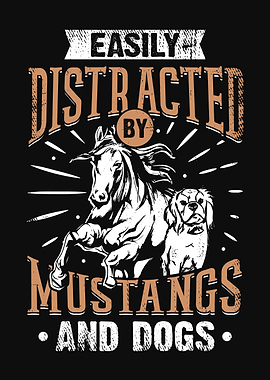 Mustang Horse Design