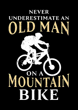Man on a Mountain Bike