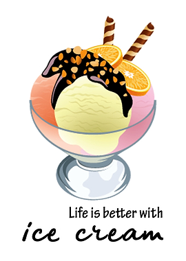 Better with ice cream