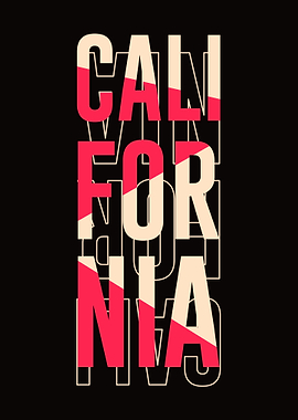 California typography