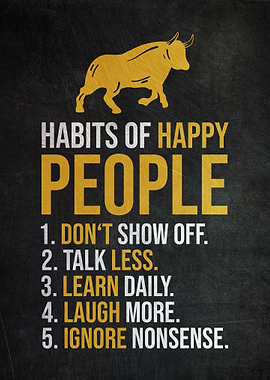 Habits Of Happy People
