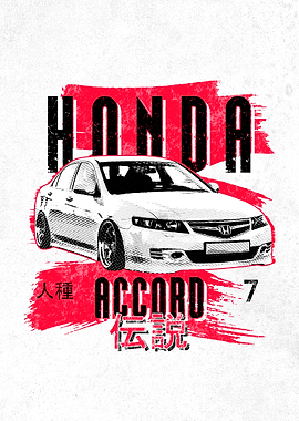 Tuned Accord 7 sedan