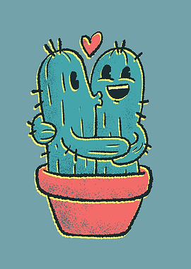 Cactus Couple
