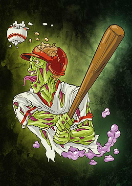 Baseball Zombie Player