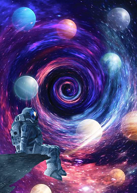 Space Spaceman Planets