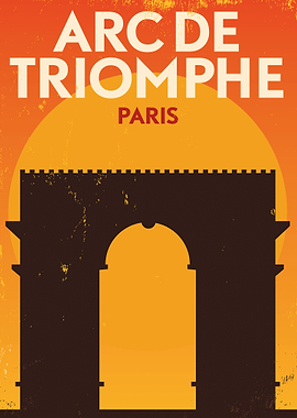 Arch De Triomphe Retro
