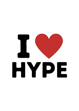I Love Hype Simple Heart