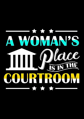 Attorney Women Place Court