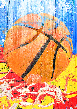 Basketball poster art s149