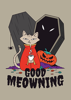 Vampire Coffee Cat