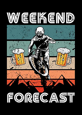 Funny Mountain Bike Beer