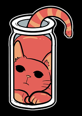 Cat Bottle Funny Cat Owner