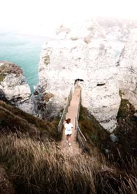 Walk towards the rock