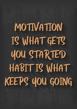 Vintage Motivation Quote