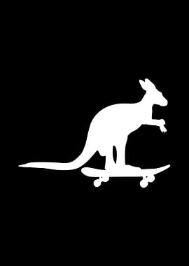 Kangaroo Skateboard Skatin