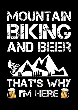 Mountain Biking Beer Gift