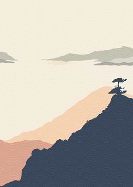 abstract landscape art