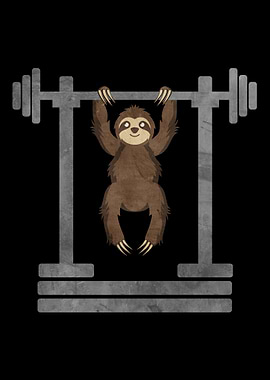 Funny Sloth Gift For Lazy