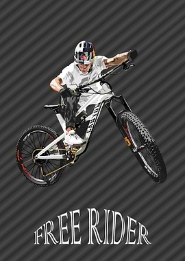 Mountain Bike Art Design