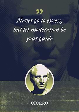 Never go to excess but