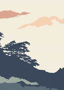 abstract landscape art