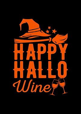 Happy Hallowine Funny