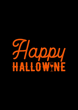 Happy Hallowine Funny