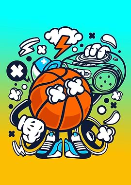 Basketball Boombox Beat