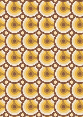 Brown Retro Pattern 01