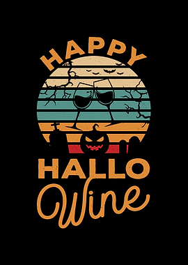 Happy Hallowine Funny