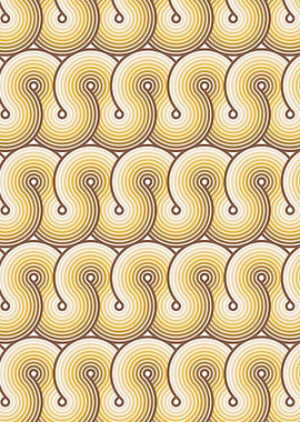 Brown Retro Pattern 06