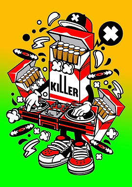 Cigarette Disk Jockey