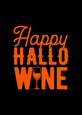 Happy Hallowine Funny