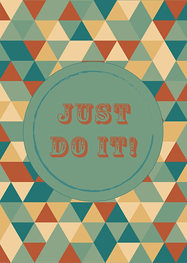 Retro Vintage Just Do It