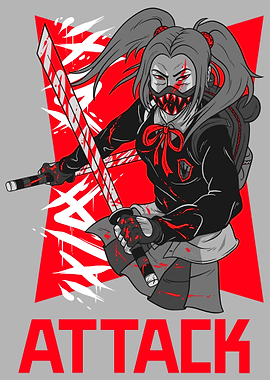 Anime female warrior