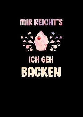 Funny baking slogan gift