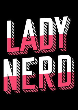 Lady Nerd Learn Smart IQ