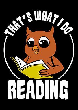 Bookworm Reading Nerd