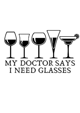 I Need Glasses Poster