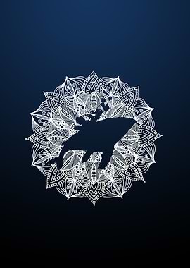 Mandala Humpback Whale