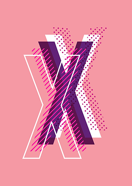 Pink X