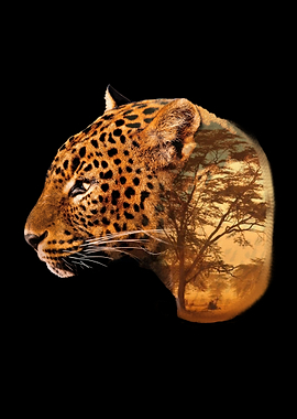 African Safari Leopard