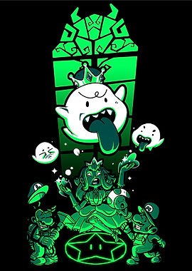 Mario Luigi Boo King
